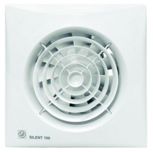 Накладной вентилятор Soler & Palau SILENT-300 CHZ Plus Белый (Таймер, Датчик влажности)